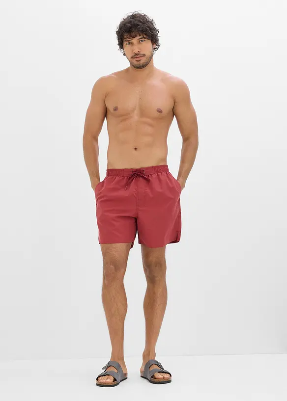 Badshorts med fickor i sidan, bonprix