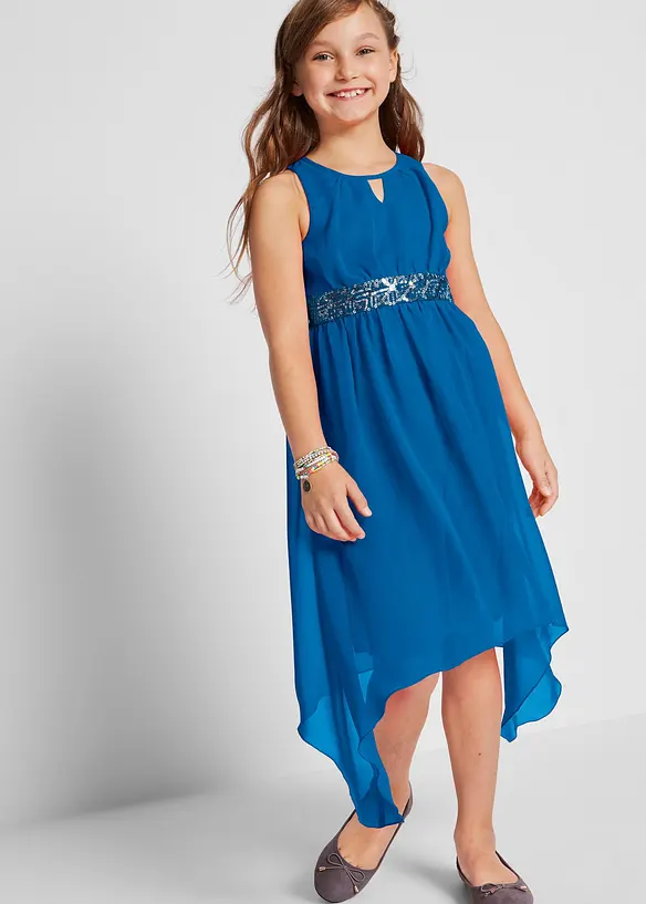 Chiffongkl&auml;nning med paljetter, bonprix