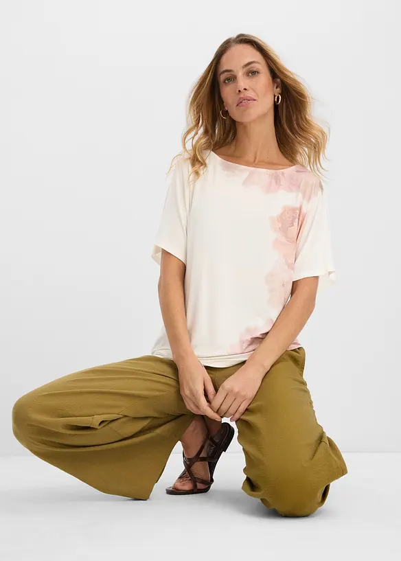 Topp av mjuk viskosmix, bonprix
