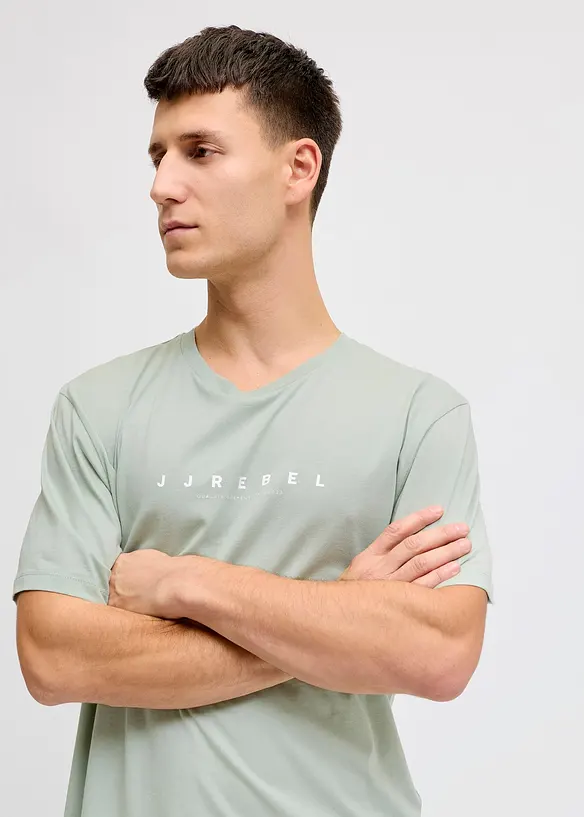 T-shirt fr&aring;n JJ REBEL, av bomull, Loose Fit, JJ REBEL