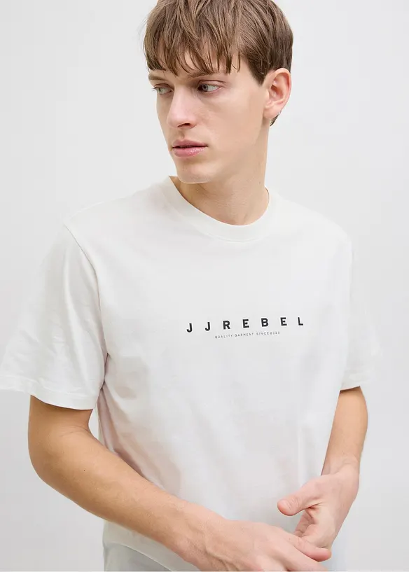 T-shirt fr&aring;n JJ REBEL, av bomull, Loose Fit, JJ REBEL