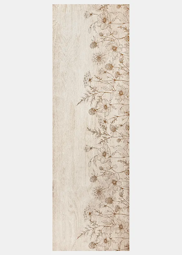 Tv&auml;ttbar d&ouml;rrmatta med grafiskt m&ouml;nster, bonprix