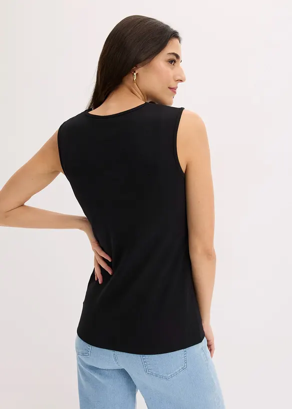 Topp med spets, bonprix