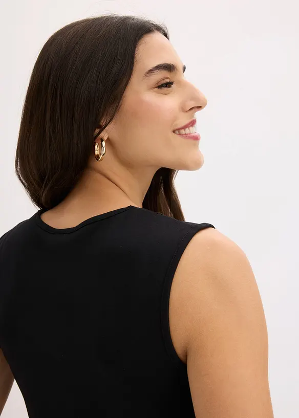 Topp med spets, bonprix