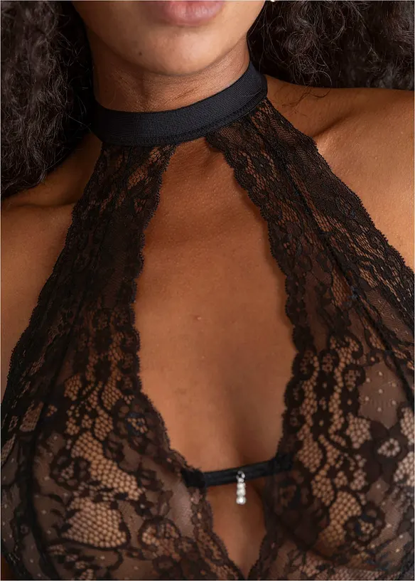 Stringbody med &ouml;ppen gren, bonprix
