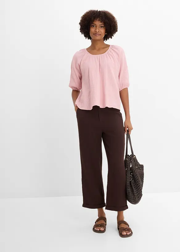 Tunika i bomullsmuslin, bonprix