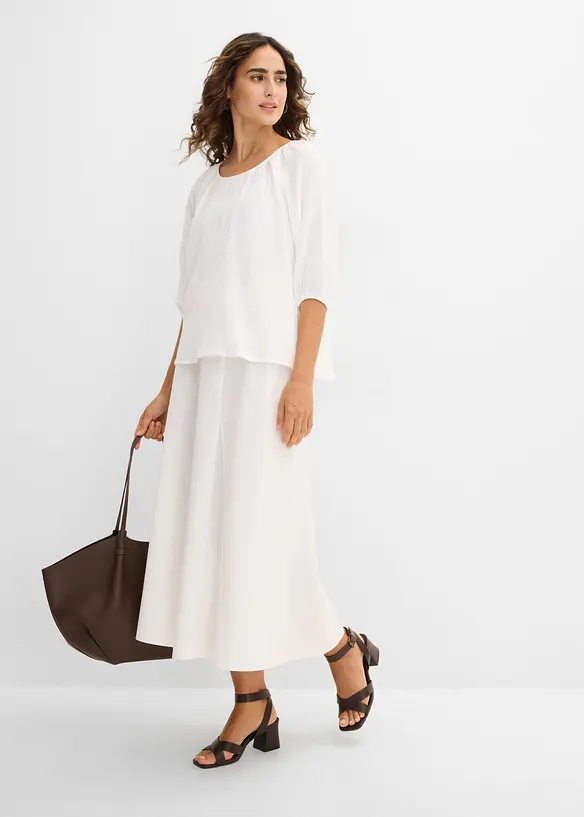 Tunika i bomullsmuslin, bonprix