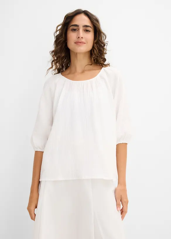 Tunika i bomullsmuslin, bonprix