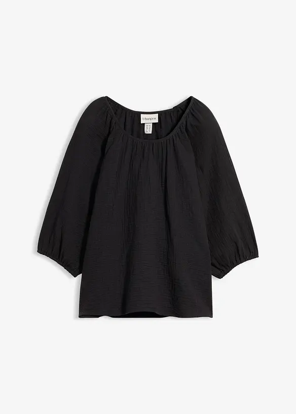 Tunika i bomullsmuslin, bonprix
