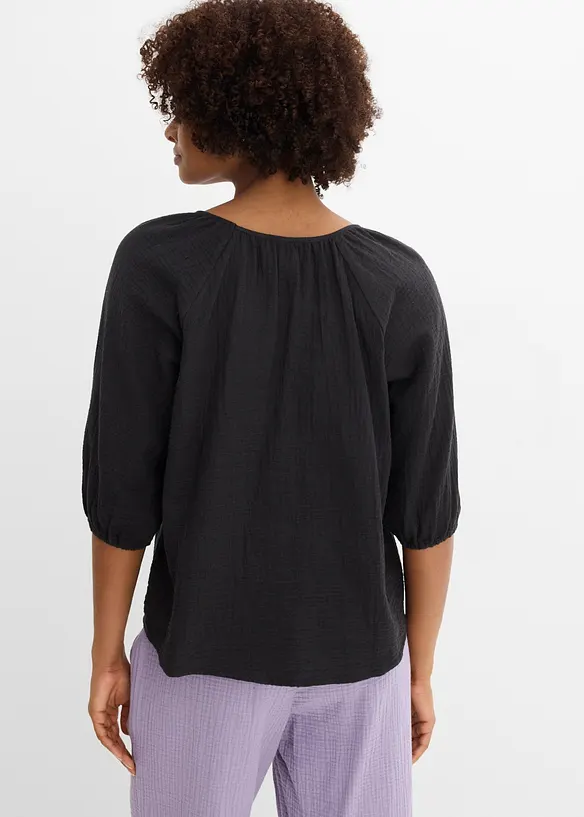 Tunika i bomullsmuslin, bonprix