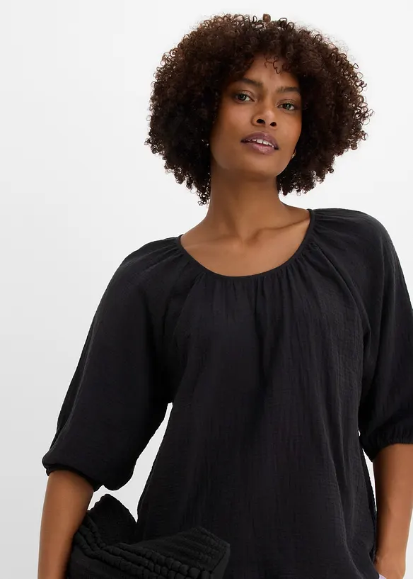 Tunika i bomullsmuslin, bonprix