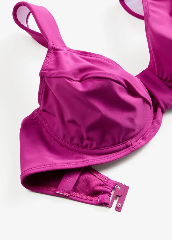 Minimizer-bikini&ouml;verdel med breda axelband, bonprix