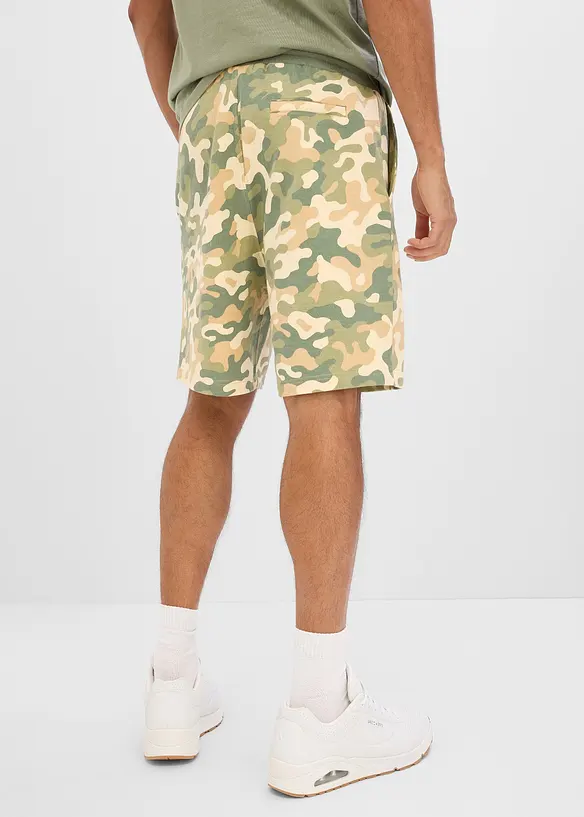 Sweatshirtshorts av ekologisk bomull, Loose Fit, bonprix