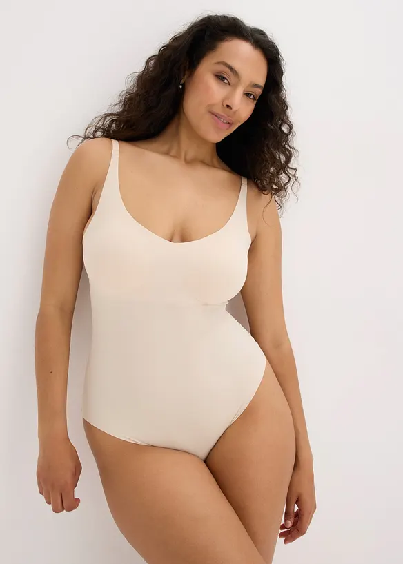 Body med ultral&auml;tt formande effekt och vadderade kupor, bonprix