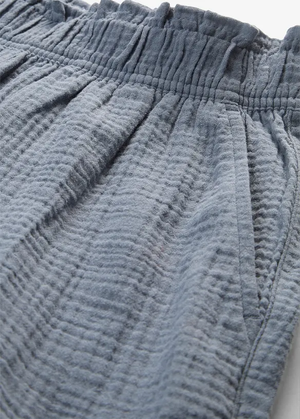 Muslinshorts i bomull, bonprix