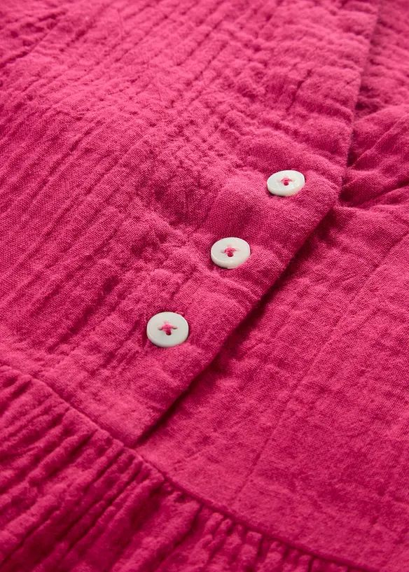 Kl&auml;nning i luftig muslin, bonprix