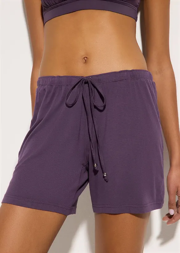 Strandshorts av mjuk viskosmix, bonprix