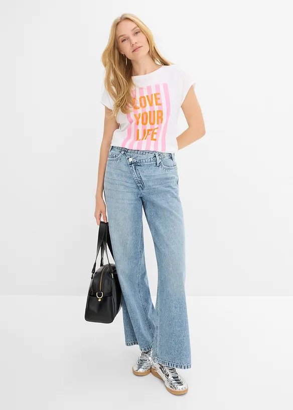T-shirt i ekologisk bomull, bonprix