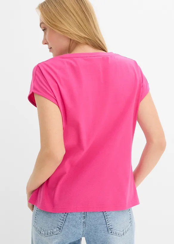 T-shirt i ekologisk bomull, bonprix