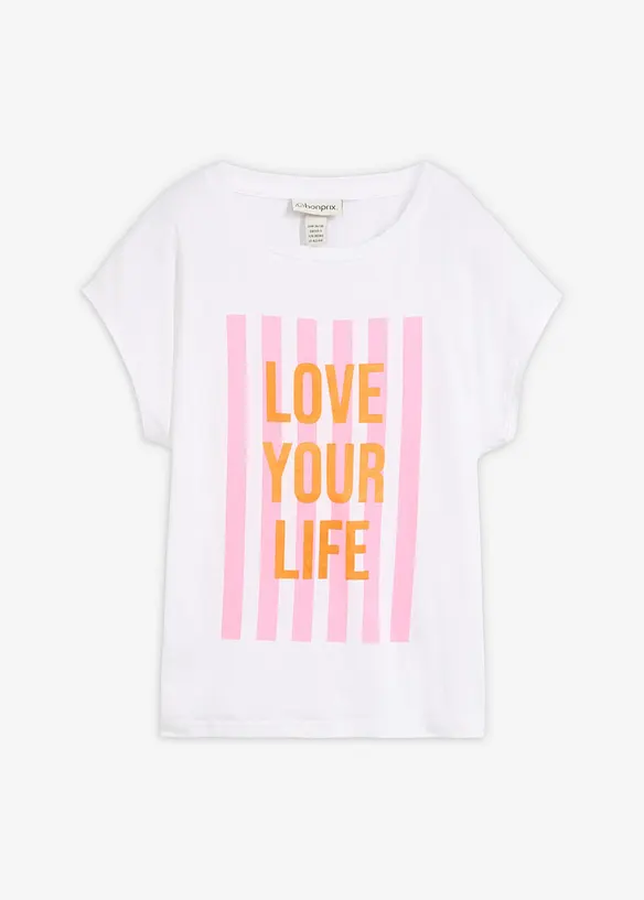 T-shirt i ekologisk bomull, bonprix