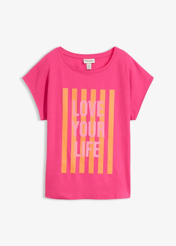T-shirt i ekologisk bomull, bonprix