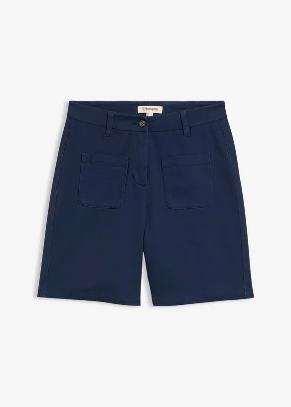 Shorts i bomull med stretch, bonprix