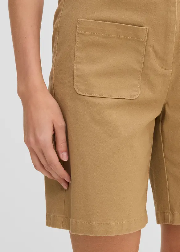 Shorts i bomull med stretch, bonprix