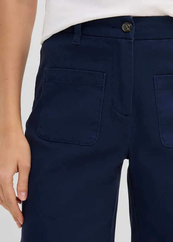 Shorts i bomull med stretch, bonprix