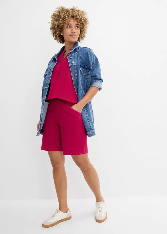 Jerseyshorts i ekologisk bomull, bonprix