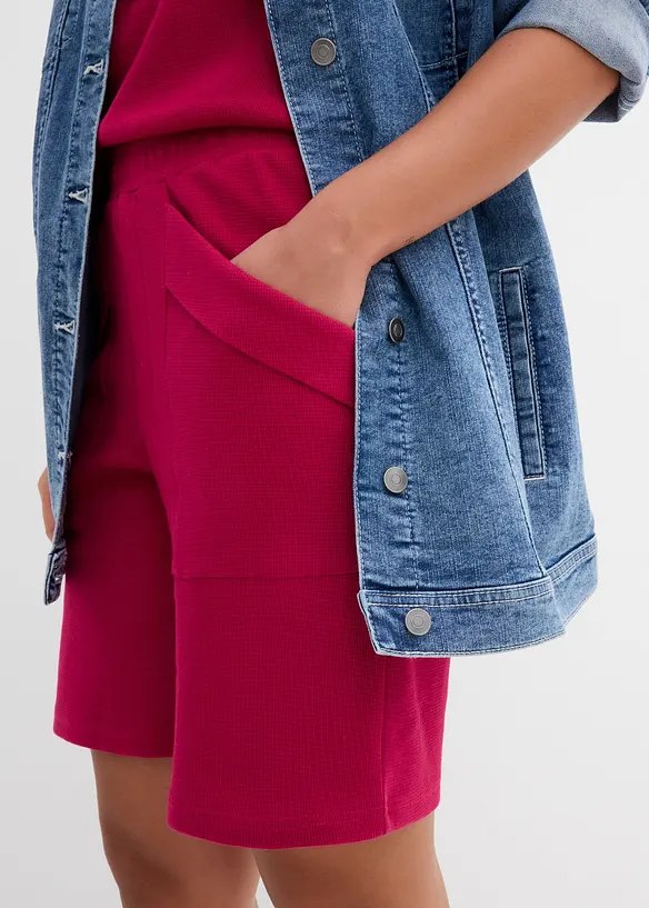Jerseyshorts i ekologisk bomull, bonprix