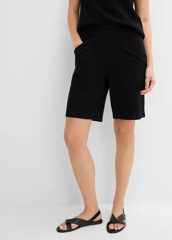 Jerseyshorts i ekologisk bomull, bonprix