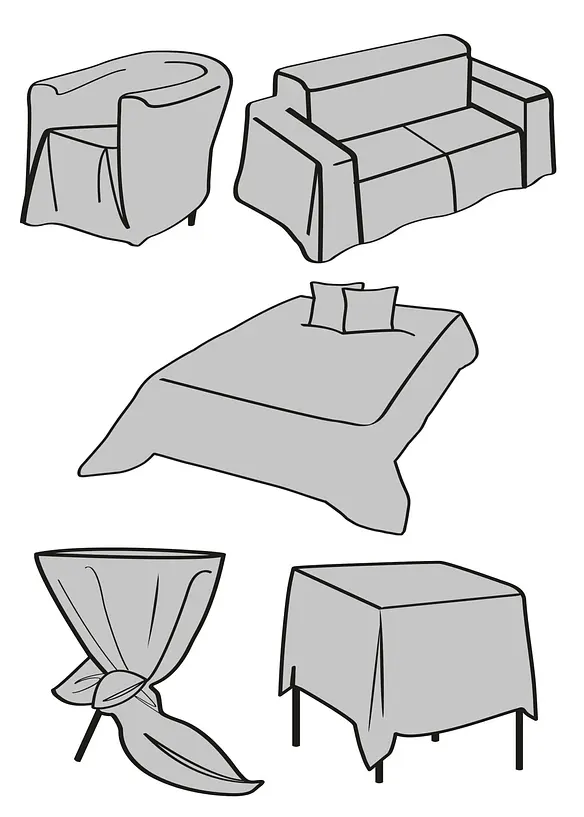 &Ouml;verkast med ornamentmotiv, bonprix