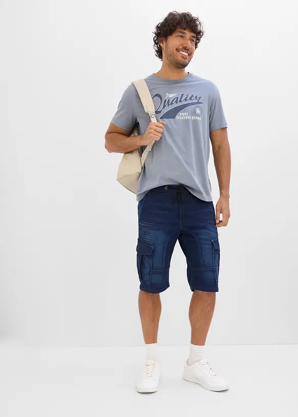 T-shirt i ekologisk bomull (2-pack), bonprix