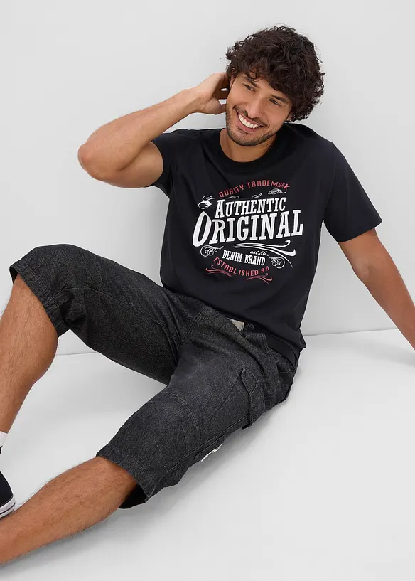 T-shirt i ekologisk bomull (2-pack), bonprix