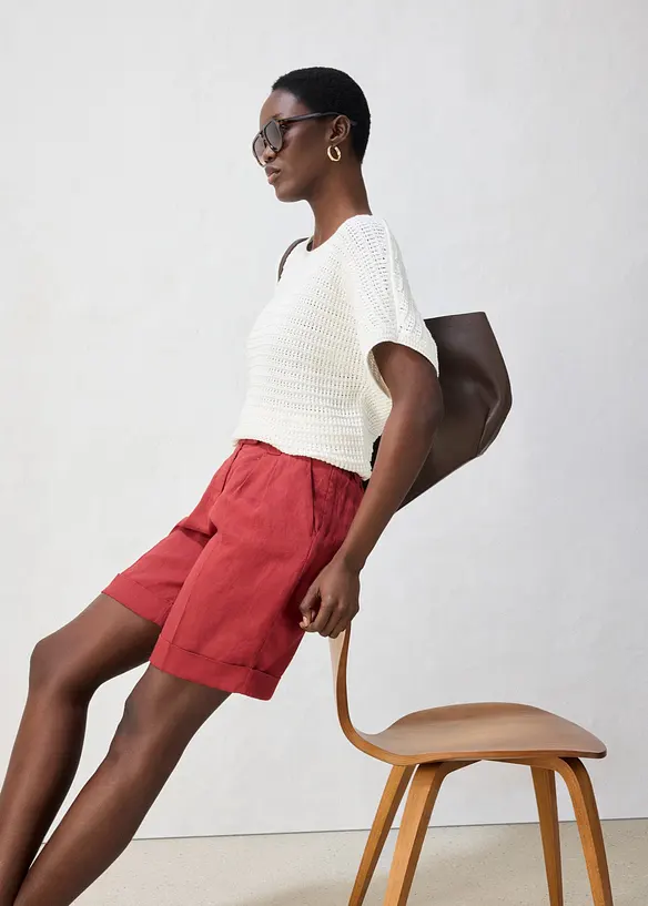 Linneshorts, bonprix
