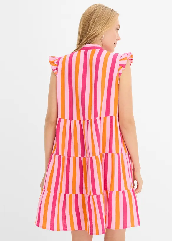 Tunikakl&auml;nning av luftig muslin, bonprix