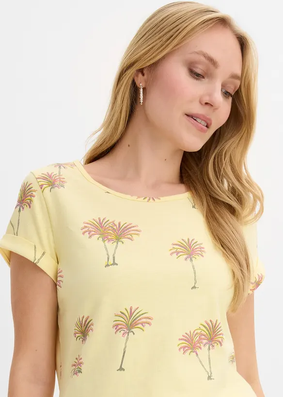 T-shirt i ekologisk bomull, bonprix