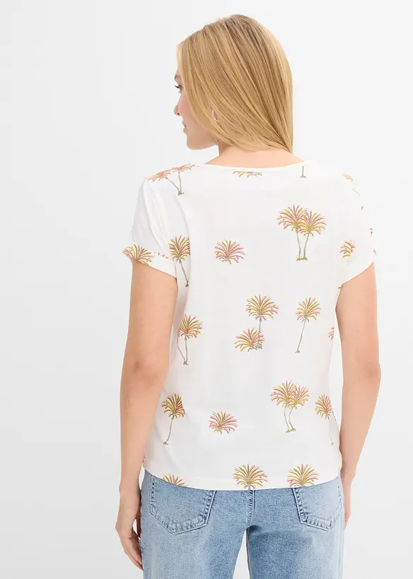 T-shirt i ekologisk bomull, bonprix