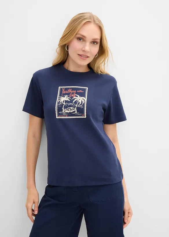 T-shirt av ekologisk bomull, bonprix