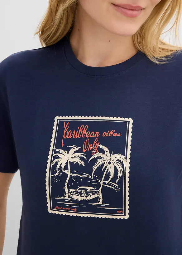T-shirt av ekologisk bomull, bonprix