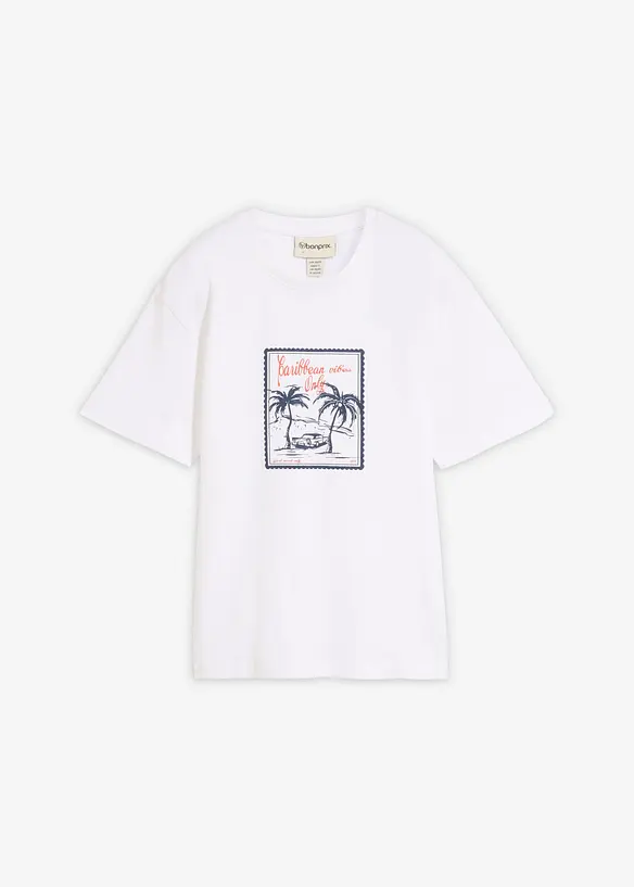 T-shirt av ekologisk bomull, bonprix