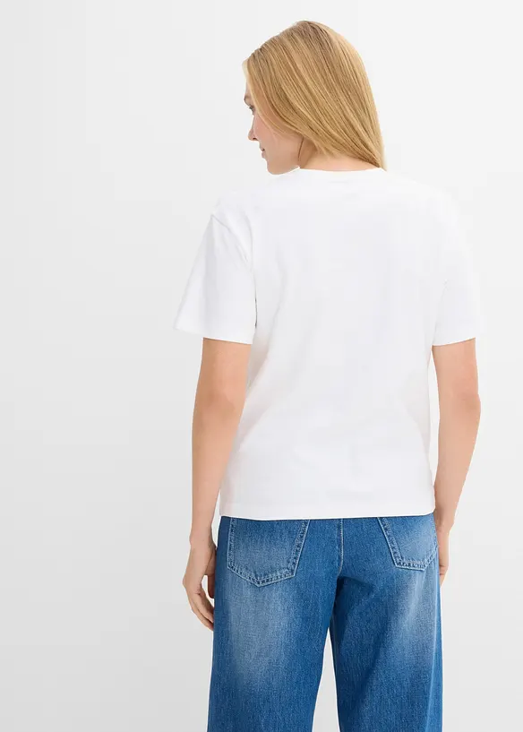 T-shirt av ekologisk bomull, bonprix