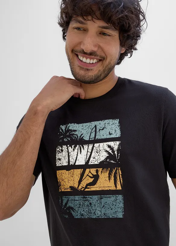 T-shirt av ekologisk bomull, bonprix