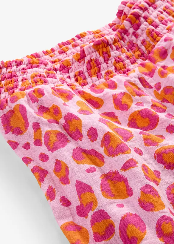 Dra p&aring;-byxa av luftig muslin, bonprix