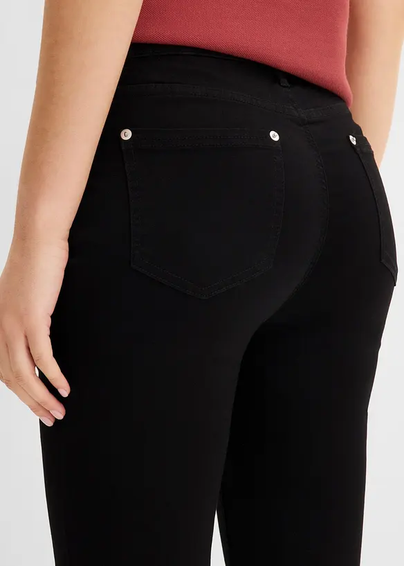 Superstretchiga skinny jeans Mid Waist, bonprix