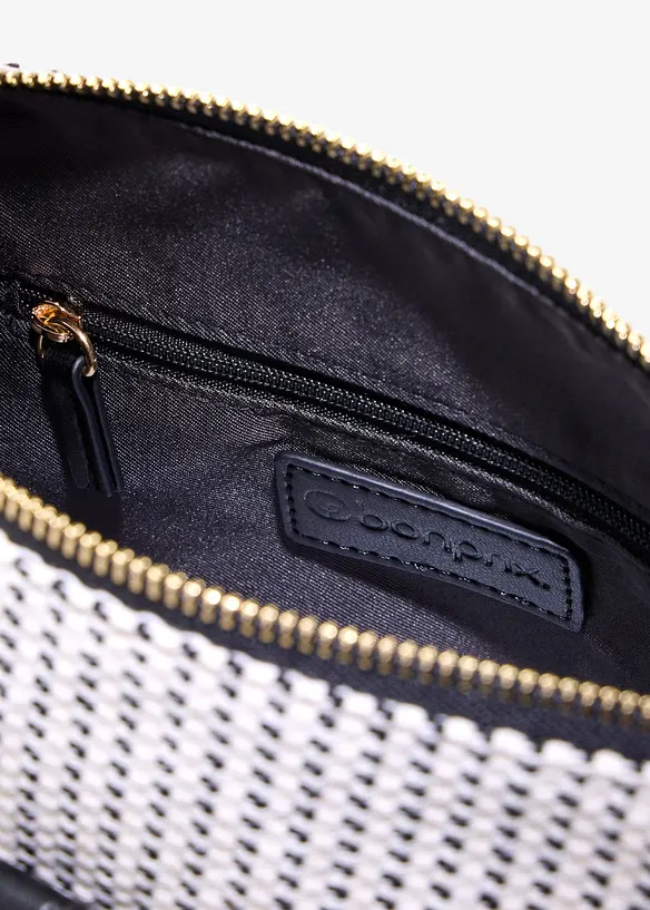 Axelremsv&auml;ska i tyg med detalj, bonprix