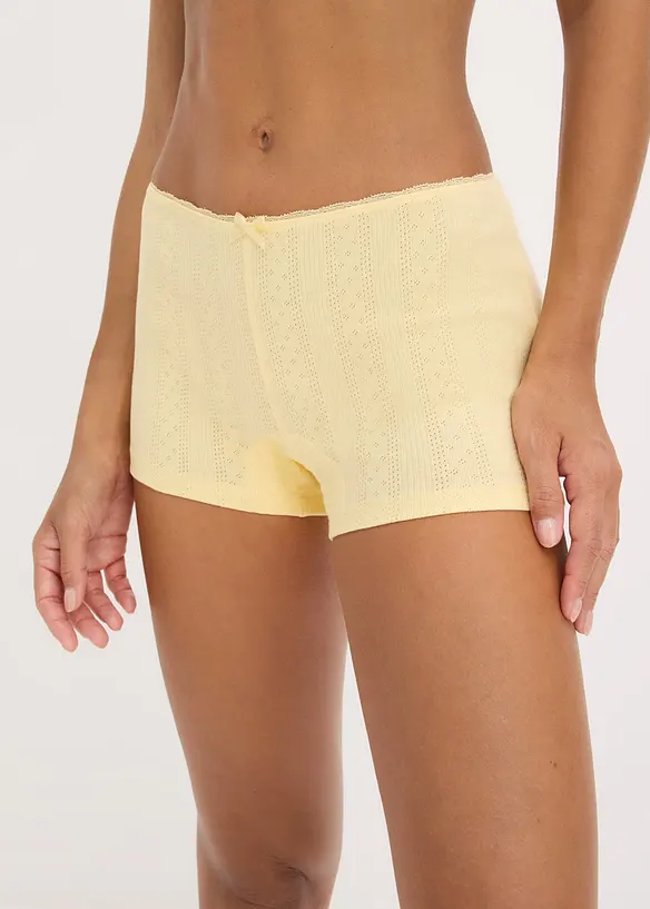 Boxertrosa tajt med mjuk bomull (4-pack), bonprix