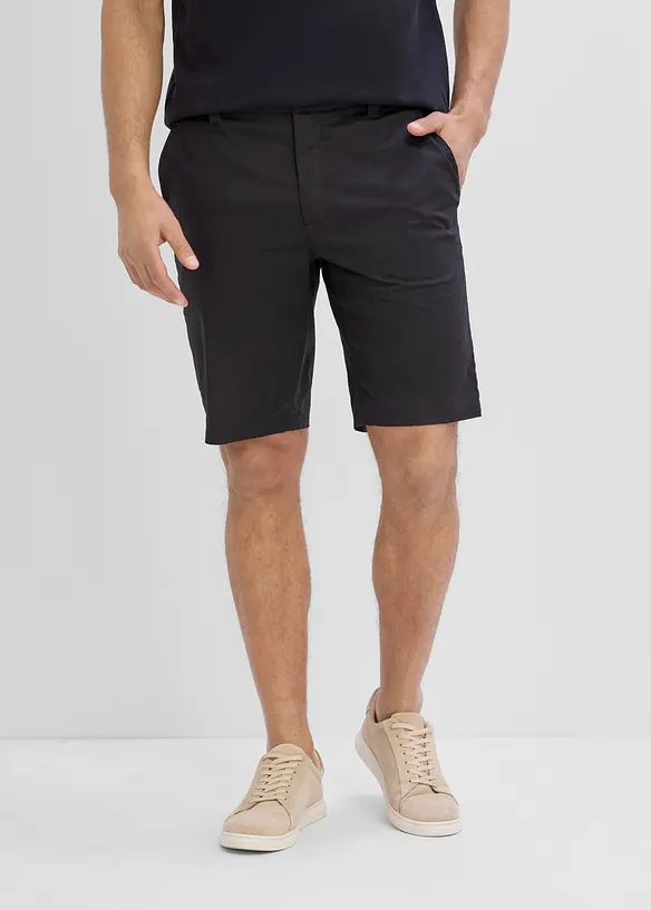Stretchiga shorts med elastisk midja, Regular Fit, bonprix