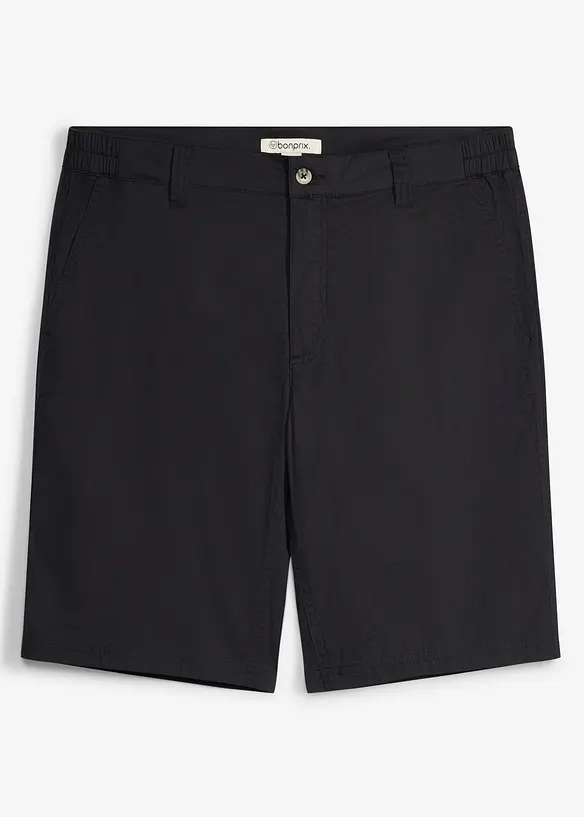 Stretchiga shorts med elastisk midja, Regular Fit, bonprix
