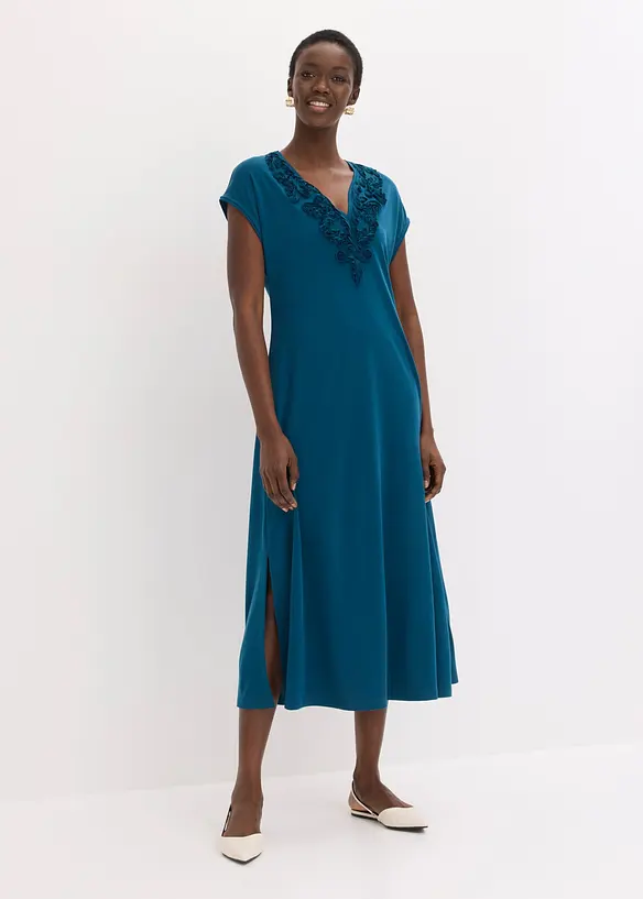 Tunikakl&auml;nning med broderi, bonprix